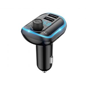 Lecteur Mp3 Bluetooth Pour Voiture Avec Port Usb, Prise En Charge De La Carte Tf, Transmission Fm Et Deux Ports De Chargement Usb - Neuf