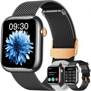 Montre Connectée Homme Sport Smartwatch: Appel Bluetooth 1.83" Hd Étanche Écran Tactile Bracelet Connectee Fitness Tracker Avec Podometre Moniteur De Sommeil Fréquence Cardiaque Pour Android[Z1493] - Neuf