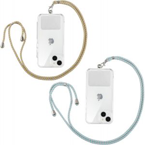 Universelle Lani&egrave;res De T&eacute;l&eacute;phone En Bandouli&egrave;re Avec Patch,Adjustable R&eacute;glable Amovible En Nylon Pendentifs Collier De Longe Porte-Cl&eacute;s Cordon Pour Plupart De T&eacute;l&eacute;phones Intelligents.[K8] - Neuf