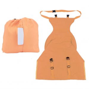 Harnais De Securite Pour Chaise Haute De Voyage, Siege Portable Et Facile A Transporter Pour Bebe Et Tout-Petit, Orange - Neuf