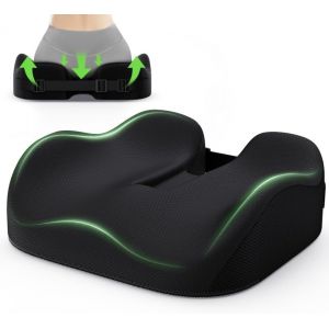 Jexnovashop-Coussin Coccyx Chaise Bureau Orthop&eacute;dique Soulagement De La Pression Pour Coccyx,Sciatique,Hanche,Coussin Ergonomique Assise &Agrave; M&eacute;moire De Forme Pour Fauteuil Roulant, Si&egrave;ge De Voiture - Neuf