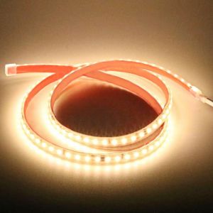 1m 12 Watts Bandeau Led Adhesif 220v Blanc Chaud,2835 120 Leds/M Ip67 Etanche Strip Light Recoupable 10 Cm,Bande Led 1 Metre 3000k Ruban (1,Blanc Chaud) - Neuf