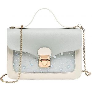 ERSHI-Sac à Bandoulière Femme,Sac Bandoulière Tendance, Petite Chaîne Sacoche Besace Porté Main Epaule Crossbody Sac à Main Téléph[1 - Neuf
