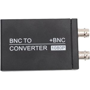 Adaptateur Convertisseur BNC vers HDMI Prenant en Charge la Sortie HD 1080p avec Audio,Boîtier Métallique,Convertisseur de Signal pour Caméra de Vidéosurveillance,Moniteur - Neuf