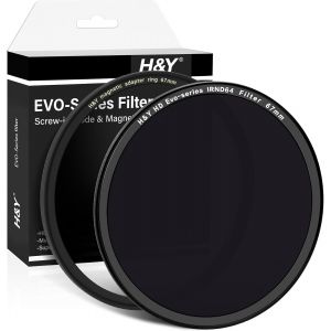 Evo Series Irnd64 Filtre Nd 6 Arr&ecirc;ts 2 En 1 &Agrave; Visser Et Filtre Magn&eacute;tique Pour Objectif 67 Mm[Z2780] - Neuf