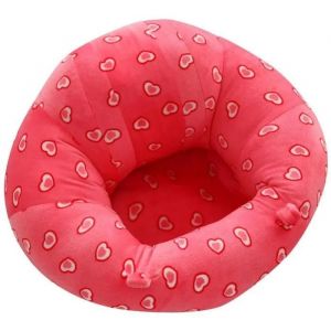 Transat Bébé Chaise Cébé Aassis Confort Doux Velours Jouet Support Pour S'asseoir Dans Maison 45*30cm 3-16 Mois Rouge - Neuf