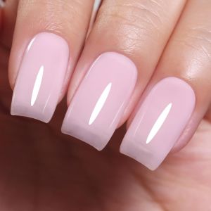 Sjzg-Vernis Semi Permanent Laiteu, 15ml Transparent Rose Laiteux Gel&eacute;e Gel Nail Polish Naturel French Printemps Et&eacute; Cristal Vernis &Agrave; Ongles Gels Soak Off Uv Led - Neuf