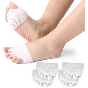 Paires De Séparateurs D'orteils En Gel Pour Métatarse, Redresseur D'orteils En Gel Pour Chevauchement, Correcteur D'oignon, Hallux Valgus Pour Soulager La Douleur De L'avant-Pied. - Neuf