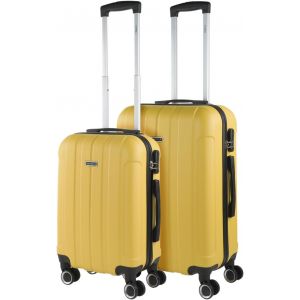 Valises. Lot de Valise Rigides 4 roulettes-Valise Grande Taille,Valise soute Avion,Bagages pour Voyages.Ensemble Valise Voyage. Verrouillage à Combinaison.[S12] - Neuf