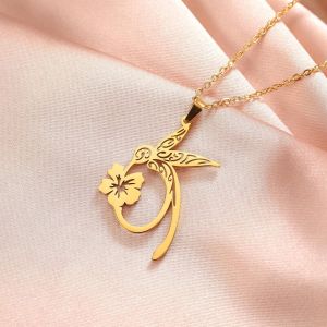 Collier Pendentif Colibri Cardinal Pour Femmes Bijoux Fleurs Oiseaux Forts Courageux Collier Colibri Libre Cadeaux - Neuf