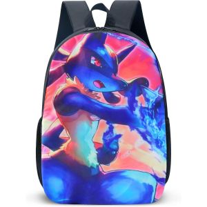Sac à Dos pour Enfants,Sac à Dos de Animé,Cartable Cartoon Enfants,Respirant,Imperméable,Résistant à l'Abrasion Backpack,Sac Dos Pour Élèves Du Primaire Et Du Collège 29x16x42 cm(6) - Neuf