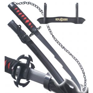 Bleach Mini Katana en Bois Katana Ichigo V4 Epee Sabre Bankai - 45cm D&eacute;coration - Neuf