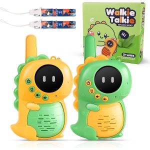 ERYI-Amybenton Talkie Walkie Toki Walki Dinosaure Enfant - Jouet Garçon 3-10 Ans - Cadeau Garçon, Cadeau Noël - Jeu D'Extérieur - Neuf