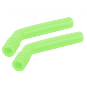 1 paire de tubes d'extension en Silicone pour tuyau d'échappement de moteur, pour HSP 1/8 1/10 RC CarGreen - Neuf