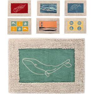 Tapis De Bain &Agrave; S&eacute;chage Rapide,Tapis De Baignoire Antid&eacute;rapant,Tapis Maison De Banho,Tapis De Douche,Tapis De Douche,Tapis De Bain Absorbant (Vert) - Neuf