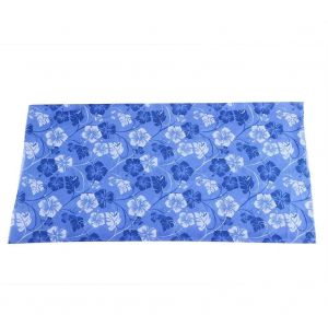 Bandeau De Cyclisme En Plein Air Sport &Eacute;charpe V&eacute;lo Bandeau T&ecirc;te De V&eacute;lo Foulard Bleu Blanc Fleurs - Neuf
