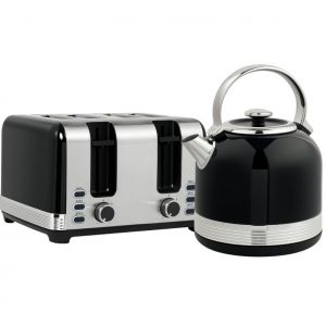 T3323P406440, marmite &eacute;lectrique SUS + tost, tost &agrave; 4 tranches en bleu, 4 fentes de 1,5 pouce, marmite &eacute;lectrique 1,7 L, acier inoxydable 304, 2200 W, 7 niveaux de cuisson, 3 fonctions : d&eacute;congelage, - Neuf