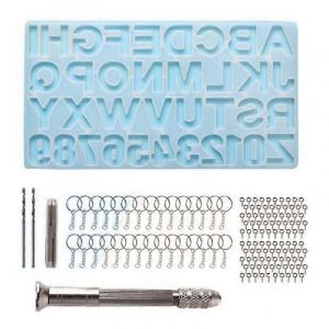 Moule En Résine De Lettre,Moule En Résine De Silicone,Kit De Moule En Résine Époxy,Moule En Silicone,Bijoux Outils De Coulée,Mariage - Neuf