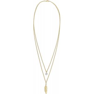 Kalanka-Collier Femme Pendentif Plume Avec Cristal En Argent Sterling 925 - Neuf