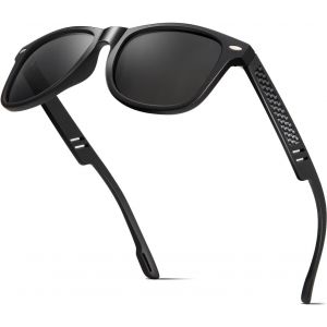 Lunette De Soleil Homme, Polarisée Lunette De Soleil Homme Femme Pour Cyclisme Pêche Tourisme Uv400 - Neuf