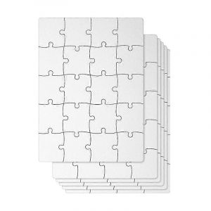 Puzzle vierge DIY pour l'impression thermique par transfert de sublimation A5 - Neuf