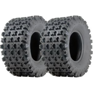 22x10.00-10 Slasher ATV Quad Tyre OBOR Race 47N Road Legal WP02 6-ply (Set of 2) - Neuf