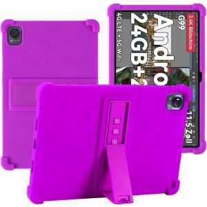 Coque Pour Blackview Mega 1 Tablet 11,5 Pouce, Silicone Antichoc L&eacute;ger Housse De Protection Avec Support Stand Pour Blackview Mega 1 Tablet 11,5 Pouce, Violet[ZHUJ2521] - Neuf