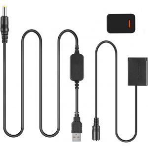 Mobile Power Bank Chargeur 5 V USB Câble + DR-110 Coupleur NB-13L NB13L Dummy Batterie pour Canon G7X Mark II G1X G7X MII G5X G9X SX720 - Neuf