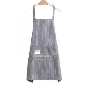 Tablier De Cuisine, Lot De 2, Réglable Avec 2 Poches, Lavable En Machine, Grand Teint, Pour Homme Et Femme, Gris - Neuf