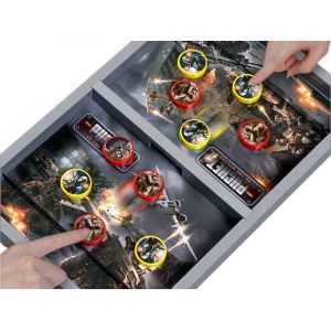 Jeu De Lancer Rapide Sur Palets &iquest; Th&egrave;me Militaire Pour Deux Joueurs, Comprend 2 Ensembles Et Accessoires - Neuf