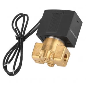 Electrovanne magnetique electrique a action directe 2 voies G1/8"" 0-1,0 MPa CA 220 V - Neuf