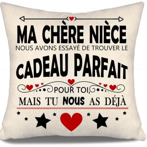 SHIBA-Ma chère nièce Nous Avons essayé de trouver Le Cadeau Parfait pour toi mais tu Nous as déjà Housses de Coussin pour Nièce Ca[5 - Neuf