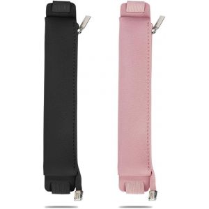 2 Piece Handmade Pu Leather Protective Case With Zip Vintage Leather Wallet, Étui De Protection En Cuir Pu Fait À La Main Avec Fermeture Éclair. - Neuf