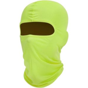 Cagoule De Ski (Verte), Protection Uv, Écharpe De Moto, Écharpe D'été, Homme Et Femme - Neuf