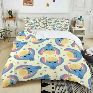 Parure De Lit Winnie L'ourson, Housse De Couette Et Taie D'oreiller, Motif Dessin Anime, Impression 3d, Pour Enfants, Garcon S Et Filles, 2 Ou 3 Pieces - Neuf