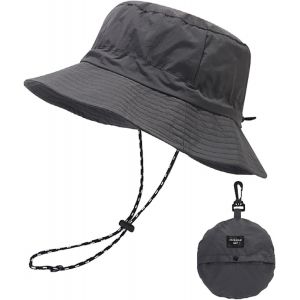 Chapeau Femme Soleil,Bucket Hat,Chapeau Homme Soleil,Résistant À La Pluie |Crème Solaire |Séchage Rapide |Chapeau De Soleil Respirant Et Pliable Pour Plage,Piscine,Camping,Voyages(Vert Armée).[Z195] - Neuf