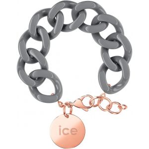 Kalanka-Ice - Jewellery - Chain Bracelet Bracelet Mailles Xl Pour Femme Fermé D'une Médaille Dorée - Neuf