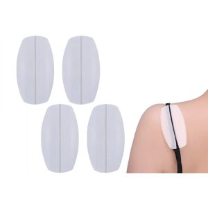 Coussinets D'&eacute;paule Antid&eacute;rapants En Silicone Pour Bretelles De Soutien-Gorge, Pour Plus De Confort Et De Maintien - Neuf