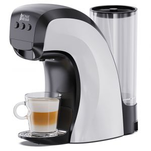 HIBREW H3B Machine &agrave; caf&eacute; &agrave; capsules 3 en 1, pression 20 bars, r&eacute;servoir d'eau 850 ml, 7 r&eacute;glages de temp&eacute;rature, porte-gobelet magn&eacute;tique r&eacute;glable - Neuf