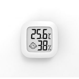 (Smiley [Thermomètre Et Hygromètre])Trois Petits Numérique Hygromètre Thermomètre Ambiant De Surveillance De La Température Et De L'humidité Compteur - Neuf