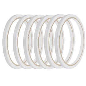 Chenquansarl-Ruban Adhésif Double Face Fin Lot De 6 Rouleaux (6mm X 10m) Ruban Double Face, Adhésif Puissant Pour Scrapbooking, Couture, Emballage Cadeaux & Diy Sans Résidus - Neuf