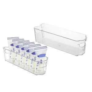 Contenant Alimentaire Transparent Empilable Pour R&eacute;frig&eacute;rateur Et Garde-Manger - Neuf