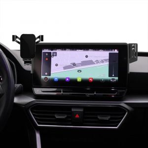 Support de t&eacute;l&eacute;phone Portable de Voiture Compatible avec Seat Cupra Leon 2023-2025/Cupra Born 2022-2024/Cupra Formentor 2021-2025 for 12" (for Cupra Born 12"/Cupra Leon 12"/Formentor 12") - Neuf