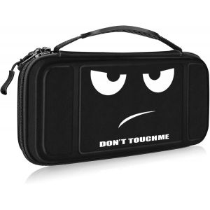 Eryi-Etui Pour Nintendo Switch / Switch Modèle Oled - Sacoche Rangement Zippée Anti-Choc Housse De Transport En Eva, Sacoche Voyage Console Avec 10 Emplacements Cartes De Jeu, - Neuf