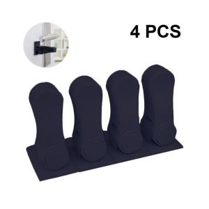 Serrure de porte à levier pour enfants - Sécurité bébé et animaux, installation facile, ABS durable, noir, empêche les ouvertures et fermetures accidentelles - Neuf