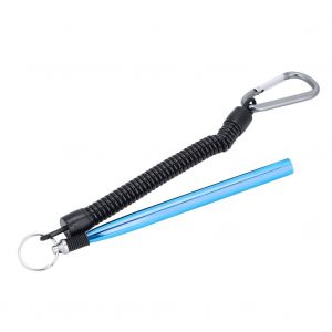 Outil De Montage De Ver Pour Leurres De Peche A Appats Souples, Accessoires De Peche (Bleu 13,5 Cm X 0,9 Cm) - Neuf