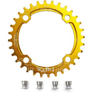 Bike Étroit Large Plateau De Pédalier 104 Bcd Forme Ronde Unique Chaîne Bague 32t 34t 36t 38t.[B419] - Neuf