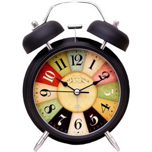 SWHONG Reveil Matin,Reveil Lumineux,Réveil Analogique, Chevet, Bureau - Neuf