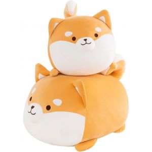 Shiba Inu Peluche Jouet Doux Et Mignon Corgi Animaux En Peluche Chien Câlin Oreiller Chiot Poupée En Peluche Cadeau Pour Enfants (50Cm/19.68Inch) - Neuf