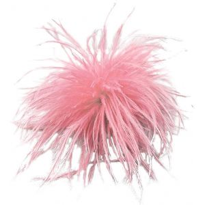 KALVD-Plume D'Autruche Epingle À Cheveux Broches À Plume Hoop Fleur De Tête De Plume Pour Femme Brooches De Mariage Coiffe Élégante Accessoires Carnaval,Halloween,Fête À Thème,Costume,Théâtre - Neuf